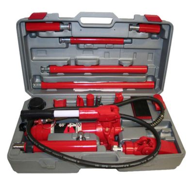 INT816SD image(0) - American Forge & Foundry Collision & Body Repair Kit - 4 Ton Capacity - 17 pc Kit - Includes Pressure Guage - SUPER DUTY