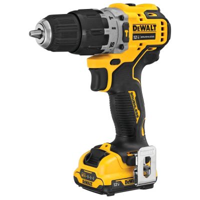 DWTDCD706F2 image(0) - DEWALT XTREME 12V MAX* Brushless Cordless 3/8 in. Hammer Drill Kit