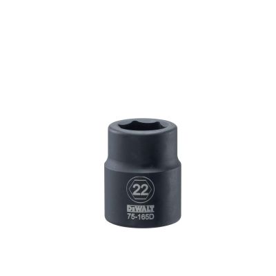 DWTDWMT75165OSP image(0) - DEWALT Dwmt 3/4In Dr 22Mm Im Skt