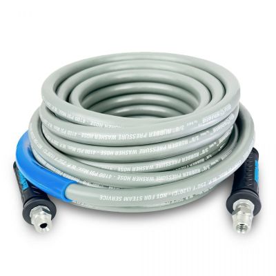 BLBPWDW38100 image(0) - BluBird BluShield Double Wire 3/8" X 100' 6K PSI Pressure Washing Hose