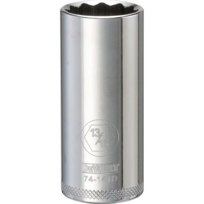 DWTDWMT74141OSP image(0) - DEWALT 001Pc 38Dr Deep Socket-12Pt-13/16