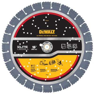 DWTDW47627 image(0) - DEWALT XP7 16" All-Purpose Segmented Diamond Blades