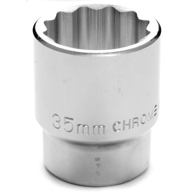 WLMW34835 image(0) - Wilmar Corp. / Performance Tool 3/4" Drive 35mm 12pt Socket