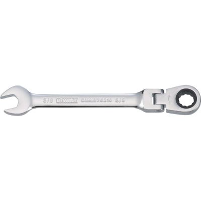DWTDWMT75210OSP image(0) - DEWALT 001Pc Flex Ratcheting Comb. Wrench-3/8