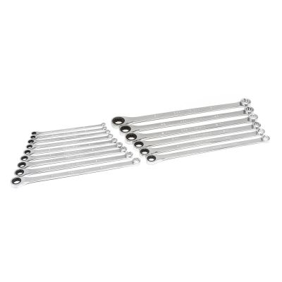 KDT85985-07 image(0) - GearWrench 15 Piece 72-Tooth 12 Point XL GearBox Double Box Ratcheting Metric Wrench Set