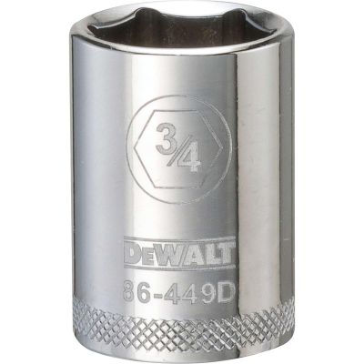 DWTDWMT86449OSP image(0) - DEWALT 001Pc 12Dr Socket-06Pt-3/4