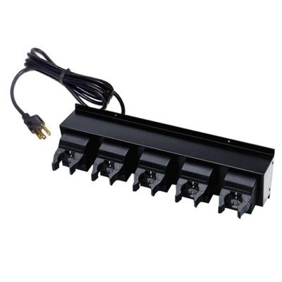 STL75400 image(0) - Streamlight 5 Unit Bank Charger - 120V - Stinger Series - Black