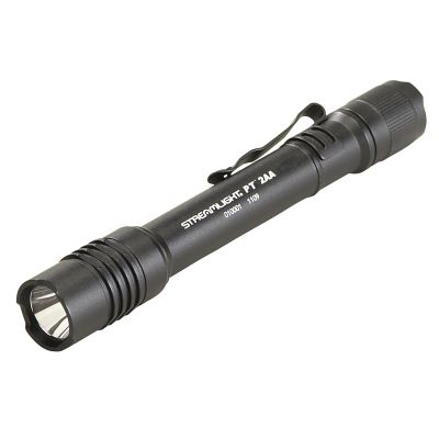 STL88033 image(0) - Streamlight 270 Lumen ProTac 2AA-X Flashlight - Includes (2) "AA" Alkaline batteries and holster - Clam - Black