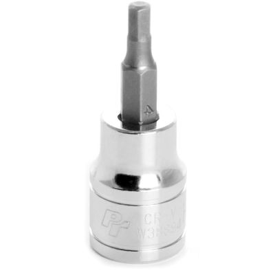 WLMW38894 image(0) - Wilmar Corp. / Performance Tool 3/8" Drive 4mm Hex Bit Socket