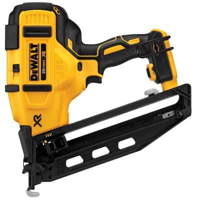 DWTDCN660B image(0) - DEWALT 20V MAX* XR 16 GA Cordless Angled Finish Nailer - Tool Only