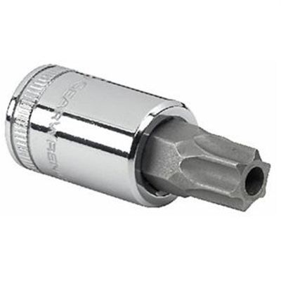 KDT80180 image(0) - GearWrench 1/4 Inch Drive Tamper-Proof Torx Bit Socket T10