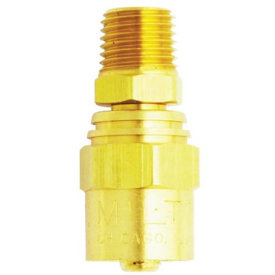 MILS615 image(0) - Milton Industries Reusable Hose End, 1/4" x 9/16"