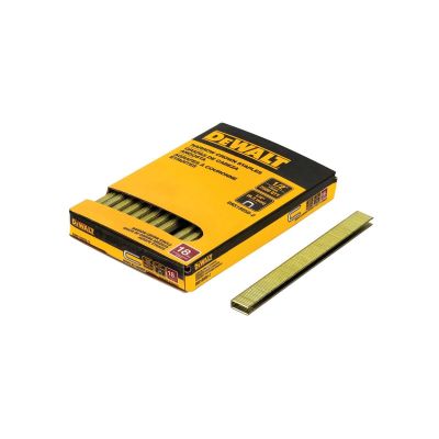 DWTDNS18050-2 image(0) - DEWALT 1-1/2 in. 18 Gauge 1/4 in. Crown (2,500 PK)