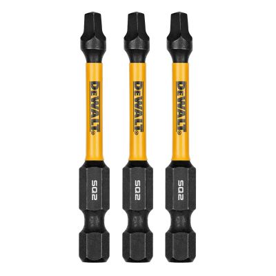 DWTDWAF2SQ2IR3 image(0) - DEWALT ELITE SERIES 3PC 2.25IN BITS FOR SQ2