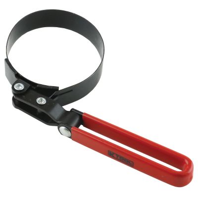 KTI73602 image(0) - K Tool International Oil Filter Strap Wrench Large 3-7/16 x 3-3/4 Inches