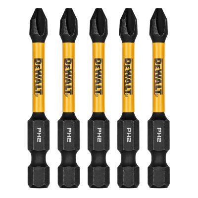 DWTDWAF2PH2IR5 image(0) - DEWALT 2.25In Phillips #2 Flextorq 5Pk