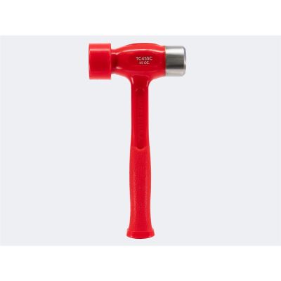 TRUTC45SC image(0) - Trusty Cook Inc. 45 oz Soft-Face/Steel Face Dead Blow Hammer - - Model TC45SC - Red