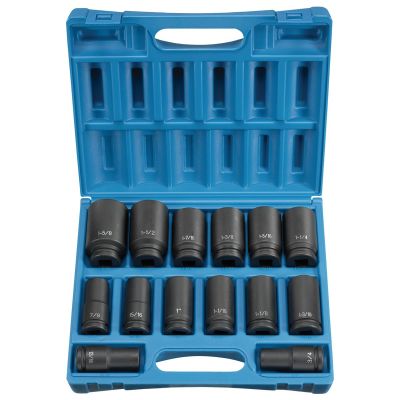 GRE8038D image(0) - Grey Pneumatic 3/4" Drive 14 Piece Deep Set