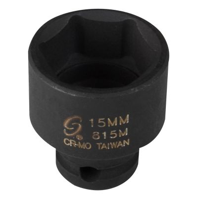 SUN815M image(0) - SUNEX SOC 15MM 1/4D IMP 6PT