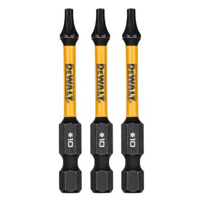 DWTDWAF2TX10IR3 image(0) - DEWALT 2.25In Torx T10 Flextorq 3Pk