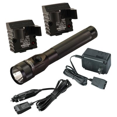 STL75813 image(0) - Streamlight Stinger DS LED - 120V/100V AC/12V DC - 2 Holders - Black