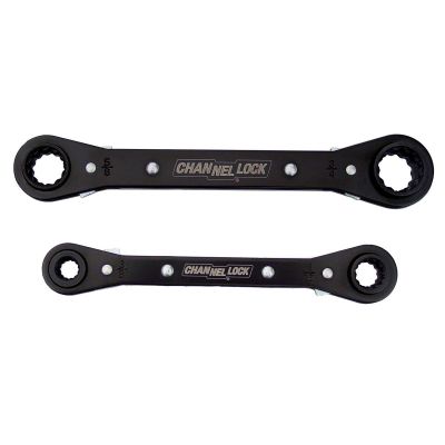 CHA841S image(0) - Channellock 4-IN-1 2-PC FRACTIONAL SAE RATCHET