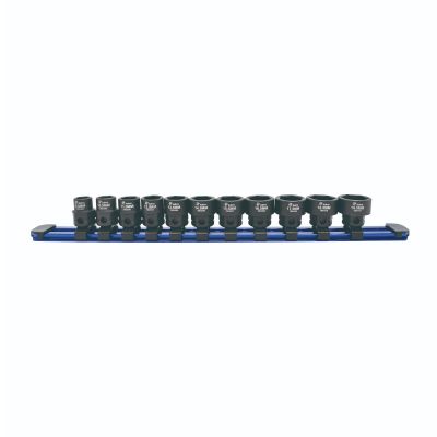 AST78312 image(0) - Astro Pneumatic 3/8 Inch Drive Half Size Nano Socket Set for Undersized Swollen or Damaged Bolts
