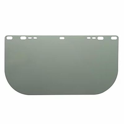 SRW29101 image(0) - Jackson Safety Replacement Windows for F10 PETG Face Shields - Medium Green - 8" x 15.5" x.040" x .040" - E Shaped - Unbound