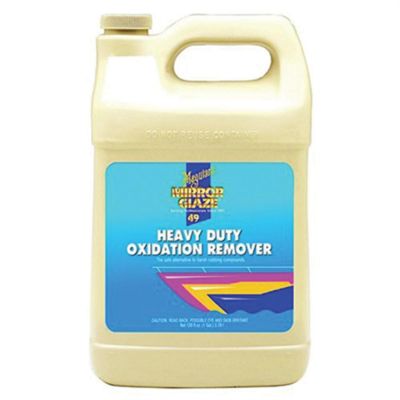 MEGM4901 image(0) - Meguiar's Automotive M49 Marine/RV Heavy Duty Oxidation Remover, 1 Gallon