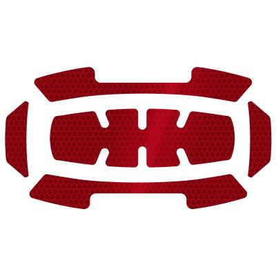 MLW48-73-4603 image(0) - Milwaukee Tool 5PC BOLT Reflective Sticker Set - Red