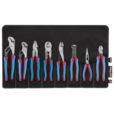 CHACBR-8 image(0) - Channellock CBR-8 8 Piece Electrical Pliers Tool Set with Tool Roll