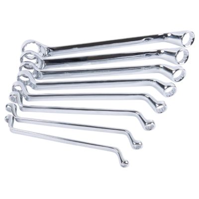 WLMW1085 image(0) - Wilmar Corp. / Performance Tool 8 Piece Offset SAE Box Wrench Set