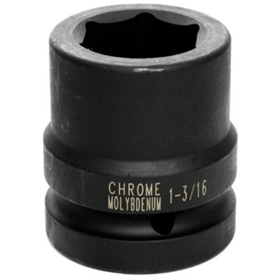 WLMM745-22 image(0) - Wilmar Corp. / Performance Tool 1" Drive 1-3/16" 6pt Impact Socket