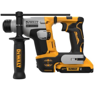 DWTDCH172D2 image(0) - DEWALT 20V MAX* ATOMIC Cordless Brushless 5/8 in SDS+ Rotary Hammer Drill Kit (2) Lithium Ion Batteries with Charger