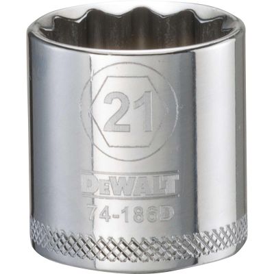 DWTDWMT74186OSP image(0) - DEWALT 001Pc 38Dr Socket-12Pt-21