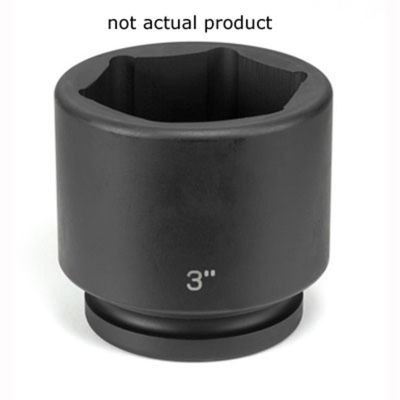 GRE4066R image(0) - Grey Pneumatic 1" Drive x 2-1/16" Standard Socket
