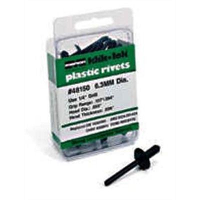 MAR48149 image(0) - Marson PLASTIC RIVET GM 6.3MM 20PK GM#14070914