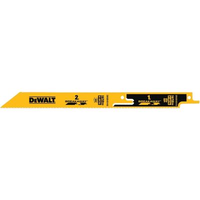 DWTDWABK491418 image(0) - DEWALT 9" Breakaway Reciprocating Saw Blades