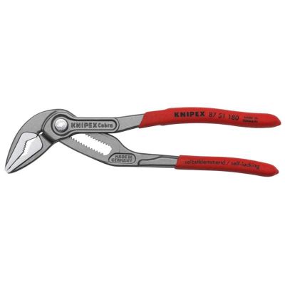 KNP8751180 image(0) - KNIPEX 7 1/4" Cobra ES Water Pump Pliers