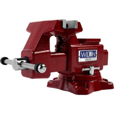 WIL28818 image(0) - Wilton 674U - Utility Vise 4-1/2&rdquo; Jaw with Swivel Base
