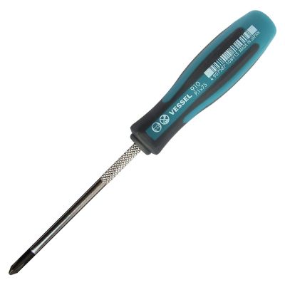 VES910P175 image(0) - Vessel Tools No.910 MEGADORA Thin Shank Screwdriver PH1x75