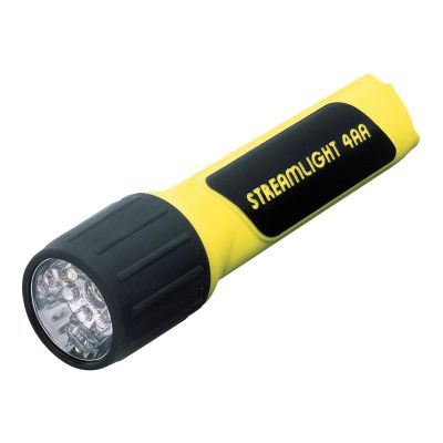 STL68202 image(0) - Streamlight 67 Lumen 4AA LED Flashlight - Alkaline batteries - Clam - Yellow