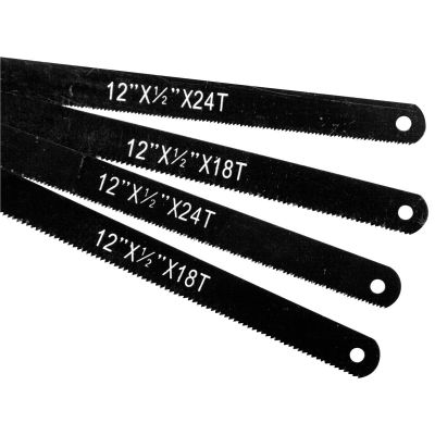 WLMW741C image(0) - Wilmar Corp. / Performance Tool 4 Piece 12" Hacksaw Blades
