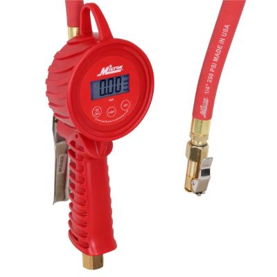 MIL555E image(0) - Milton Industries 555e Digital Tire Inflator Gauge, 5 to 220 PSI, � 1 PSI Accuracy