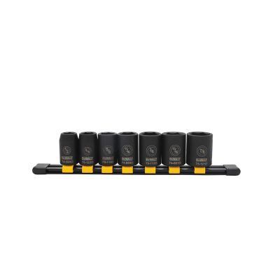 DWTDWMT74452OSP image(0) - DEWALT Impact Sockets SAE 7Pc