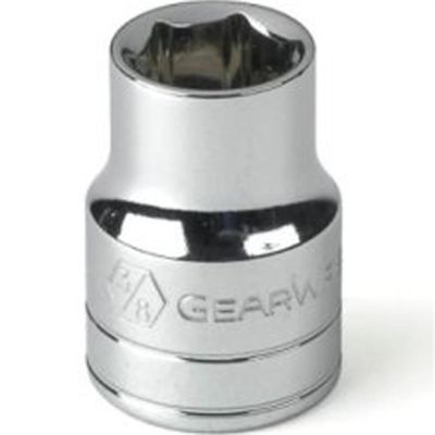 KDT80106 image(0) - GearWrench 1/4 Inch Drive 6 Point Standard SAE Socket 7/32 Inch
