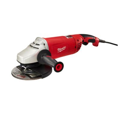 MLW6088-30 image(0) - Milwaukee Tool 15 Amp 7"/9" Large Angle Grinder w/ Lock-on