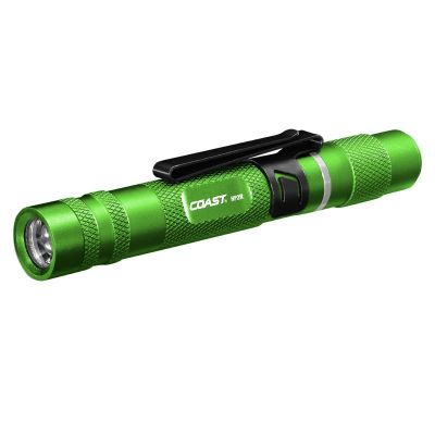 COS31355 image(0) - COAST Products HP2R 280 Lumen Rechargeable Penlight with Twist Focus - Green