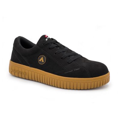 FSIAW6102-9.5W image(0) - AIRWALK CAMINO - Men's Low Top Shoe - CT|EH|SR - Black/Gum - Size: 9.5 - E - (Wide)