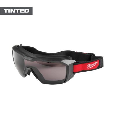 MLW48-73-2061 image(0) - Milwaukee Tool Vented Low-Profile Goggles - Tinted Dual Coat Lens